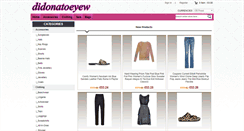 Desktop Screenshot of didonatoeyewear.com